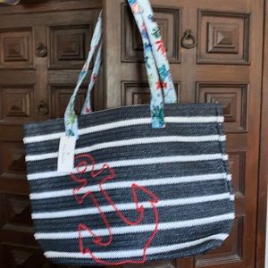 Vera Bradley Beach Tote NWT Anchors Away